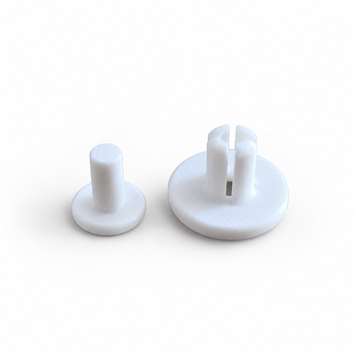 Car Trim - 8 mm Replacement Panel Clips (Pack of 10)