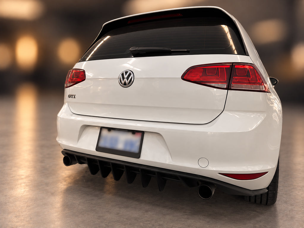 VW Golf MK7 GTI - Rear Diffuser Fins (Set of 6)