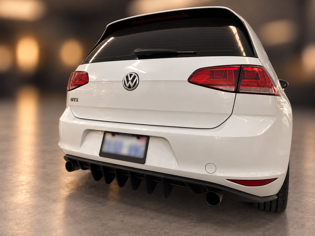 VW Golf MK7 GTI - Rear Diffuser Fins (Set of 6)