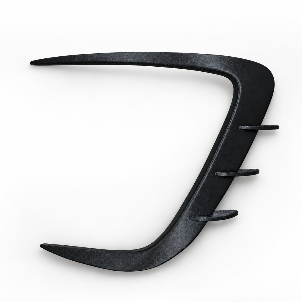 Ford Fiesta ST/ST-Line MK8/MK8.5 - Rear Bumper Lip Splitter Spoiler (Pair)