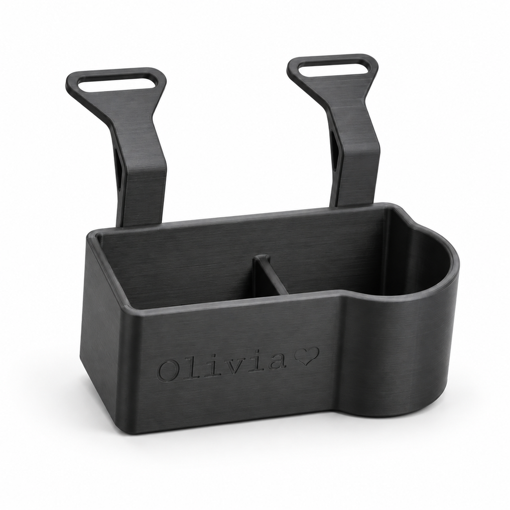 Car Headrest - Slide-Lock Backseat Storage Organizer