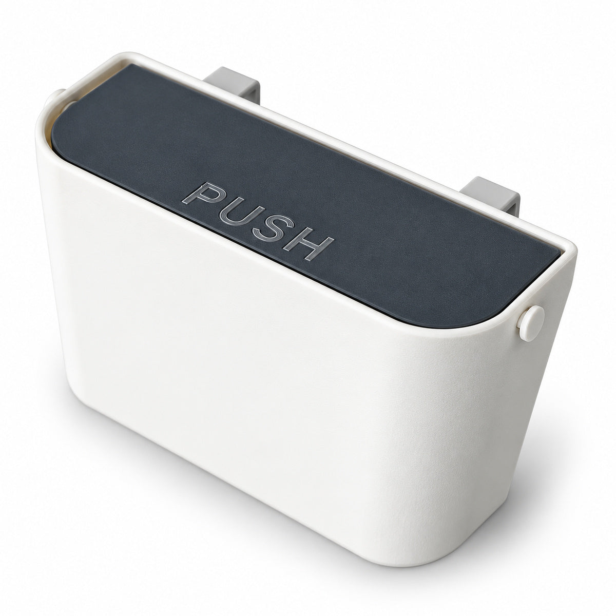 Car Door Pocket - Push-Lid Mini Trash Bin