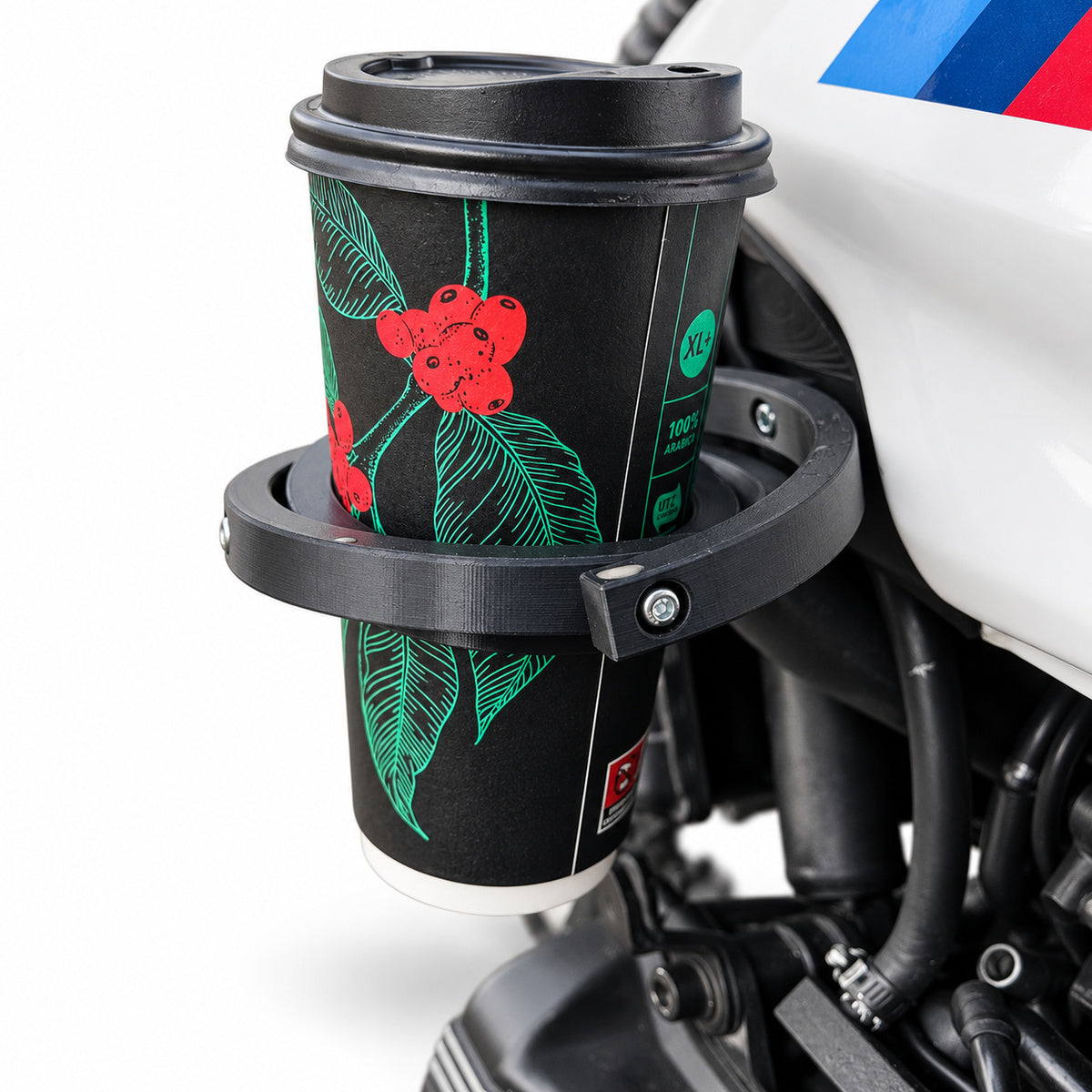 Motorcycle - Pivoting Coffee Cup Holder 1