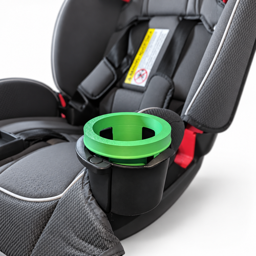 Car Seat Cup Holder - Rotating Snack Tray Insert 2