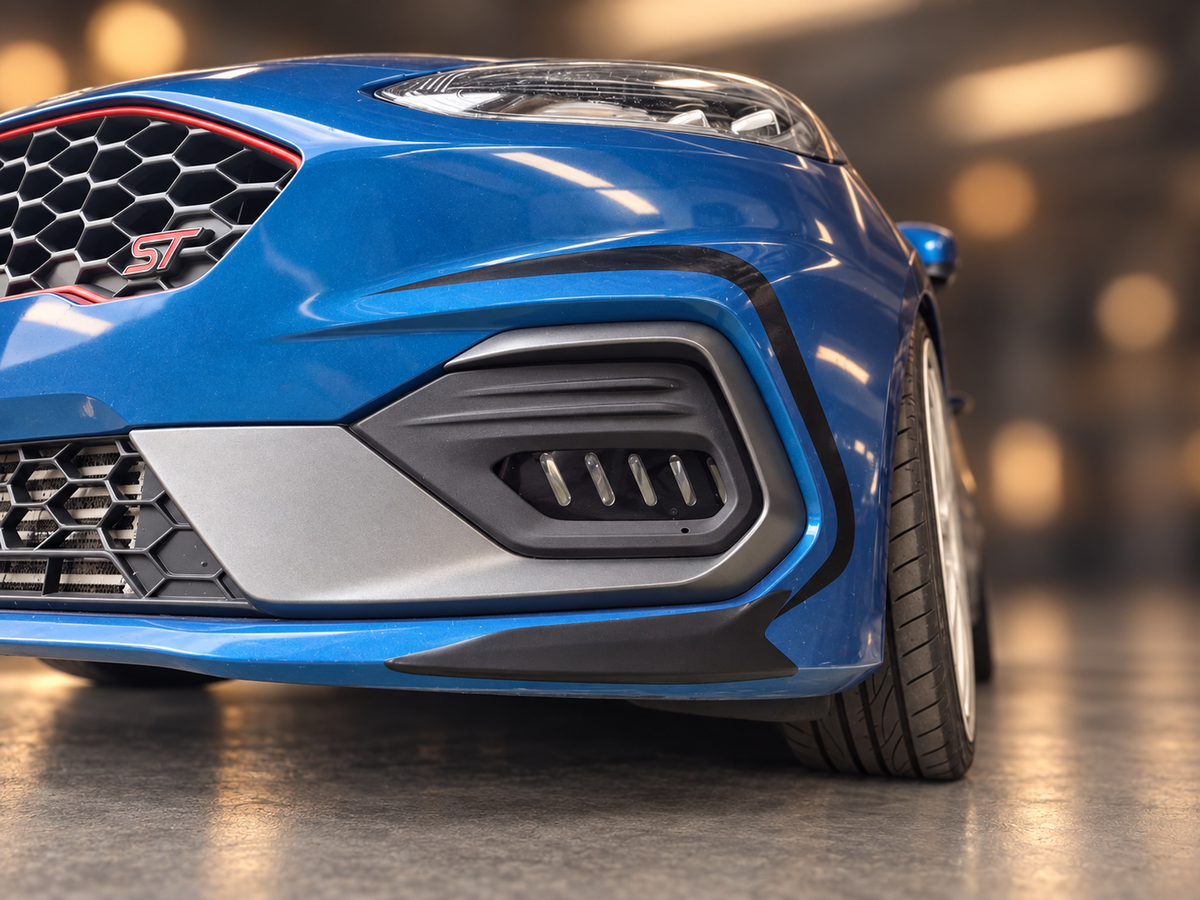 Ford Fiesta ST MK8 - Front Spoiler Extensions 2