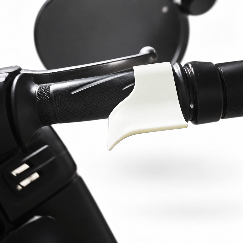 Motorcycle Handlebar - Throttle Grip Palm Support 2