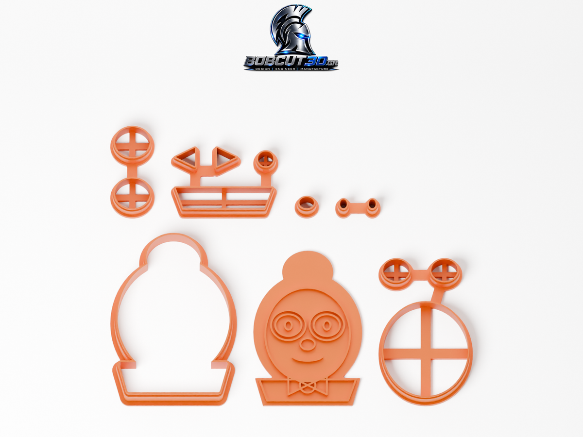 Cookie Cutter - Mrs Claus — πλήρες σετ κουπάτ, σφραγίδας και εργαλείων ανά χρώμα