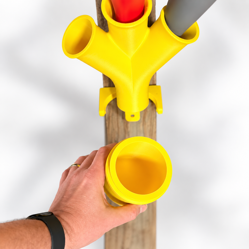 Garage - Three-Funnel Holder with Removable Drip Cup 3