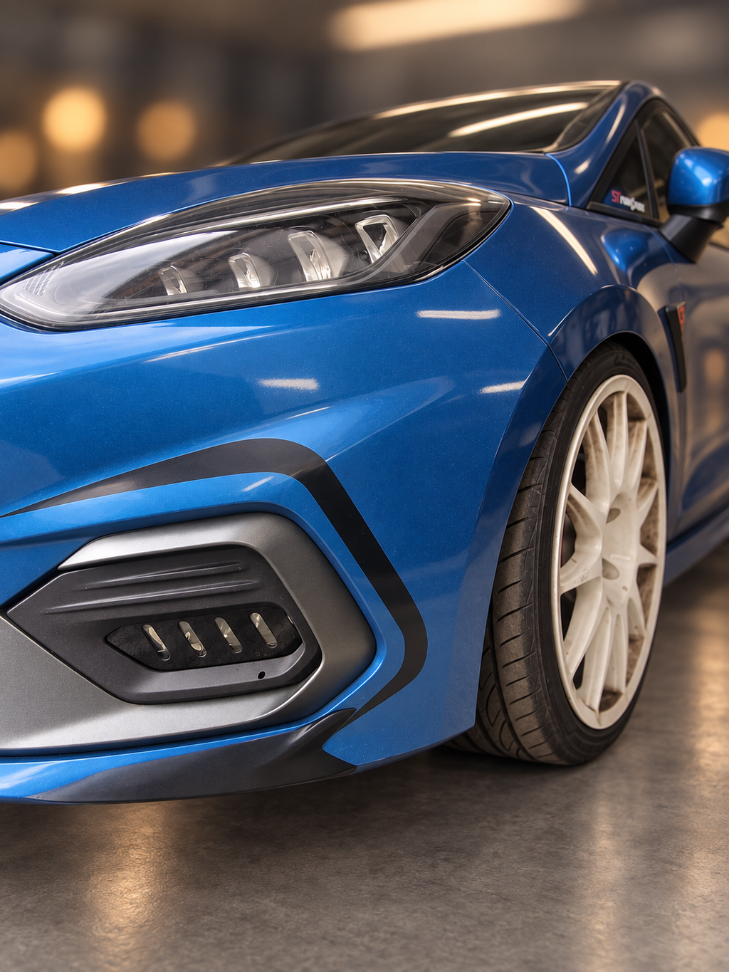 Ford Fiesta ST MK8 - Front Spoiler Extensions 3