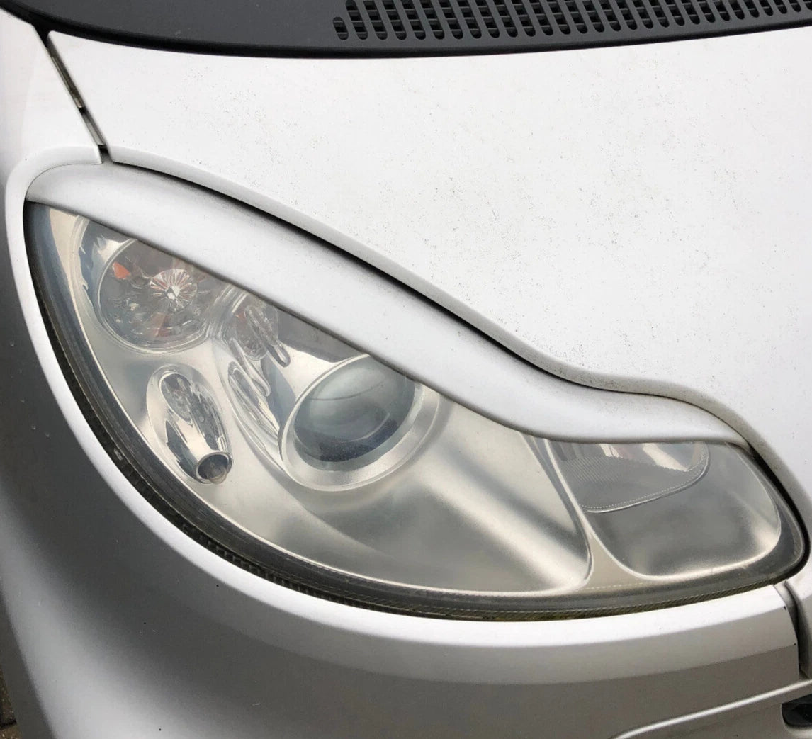 Smart Fortwo 451 - Headlight Eyebrows (Pair) [Hub:142:1262:6bd28b4208f9b58b]