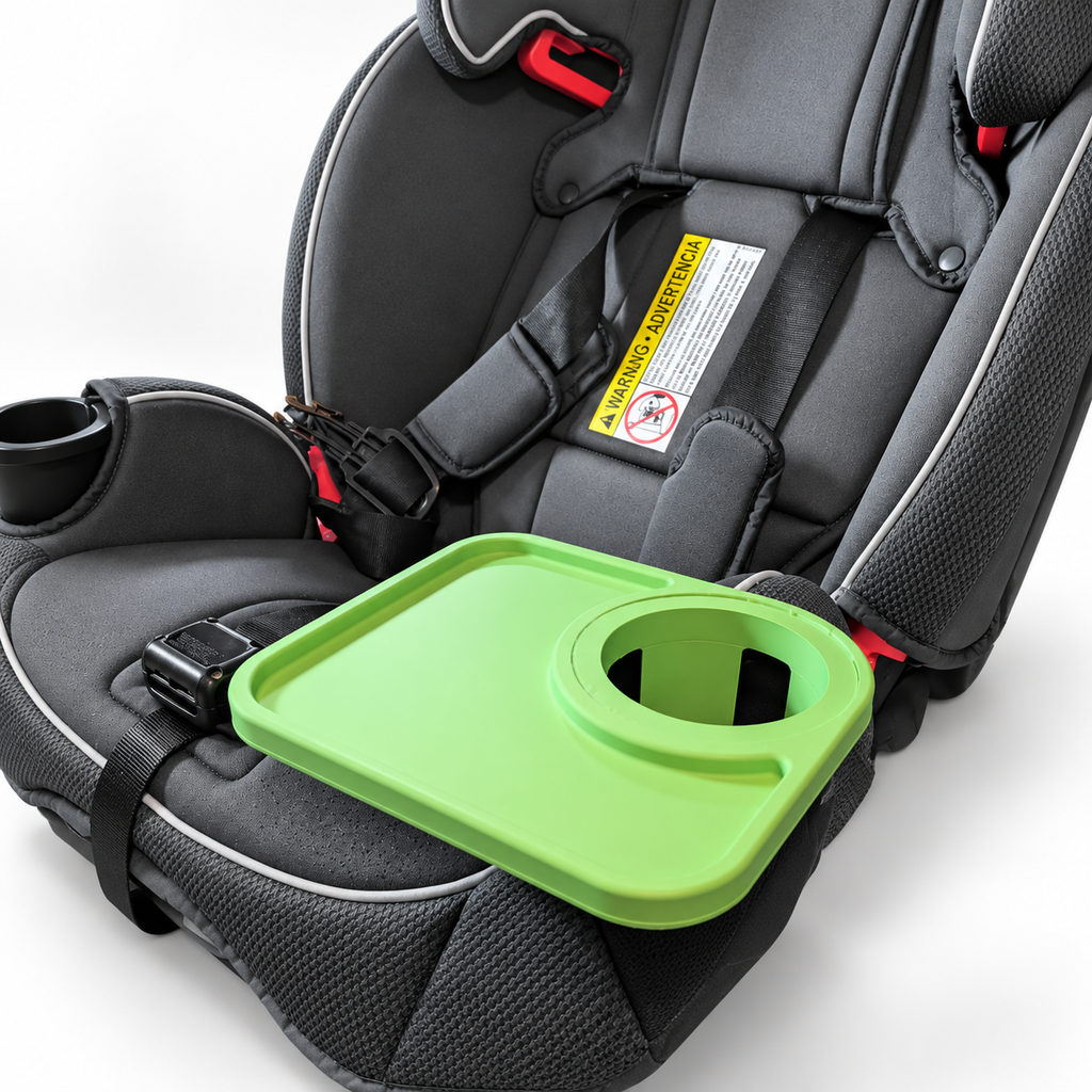Car Seat Cup Holder - Rotating Snack Tray Insert 3