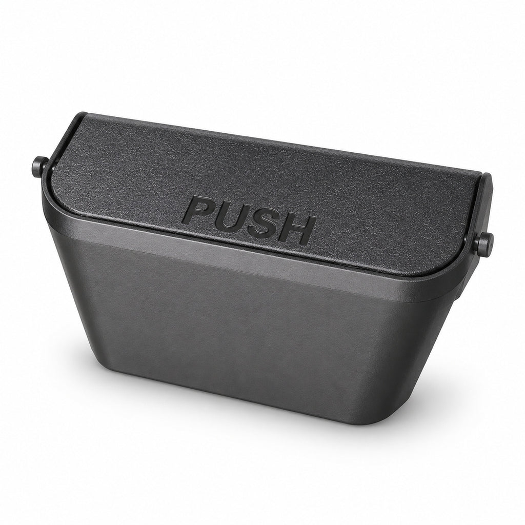 Car Door Pocket - Push-Lid Mini Trash Bin 3
