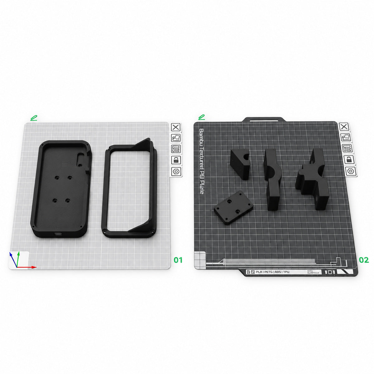 Motorcycle Handlebar - Phone and GPS Mount 3