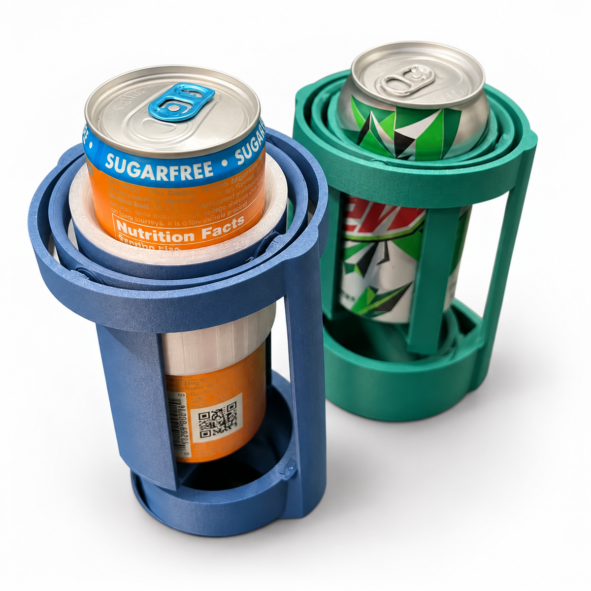 Car Cup Holder - Pivoting Gimbal Can Insert 4