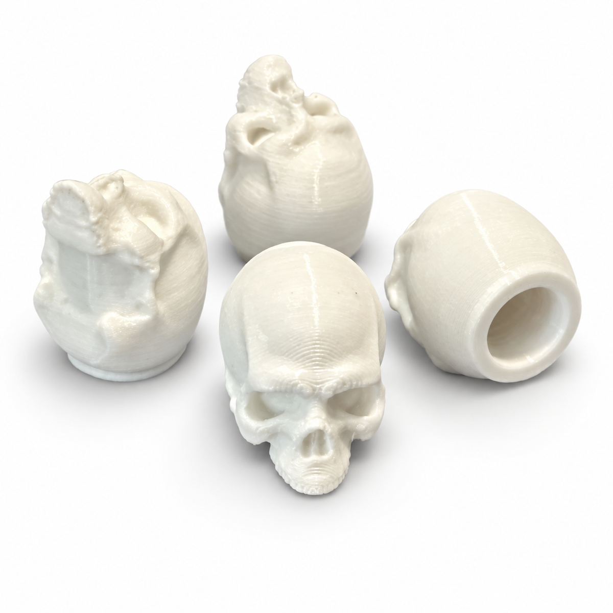 Car / Motorcycle - Gothic Skull Valve Caps (Set of 4) 4