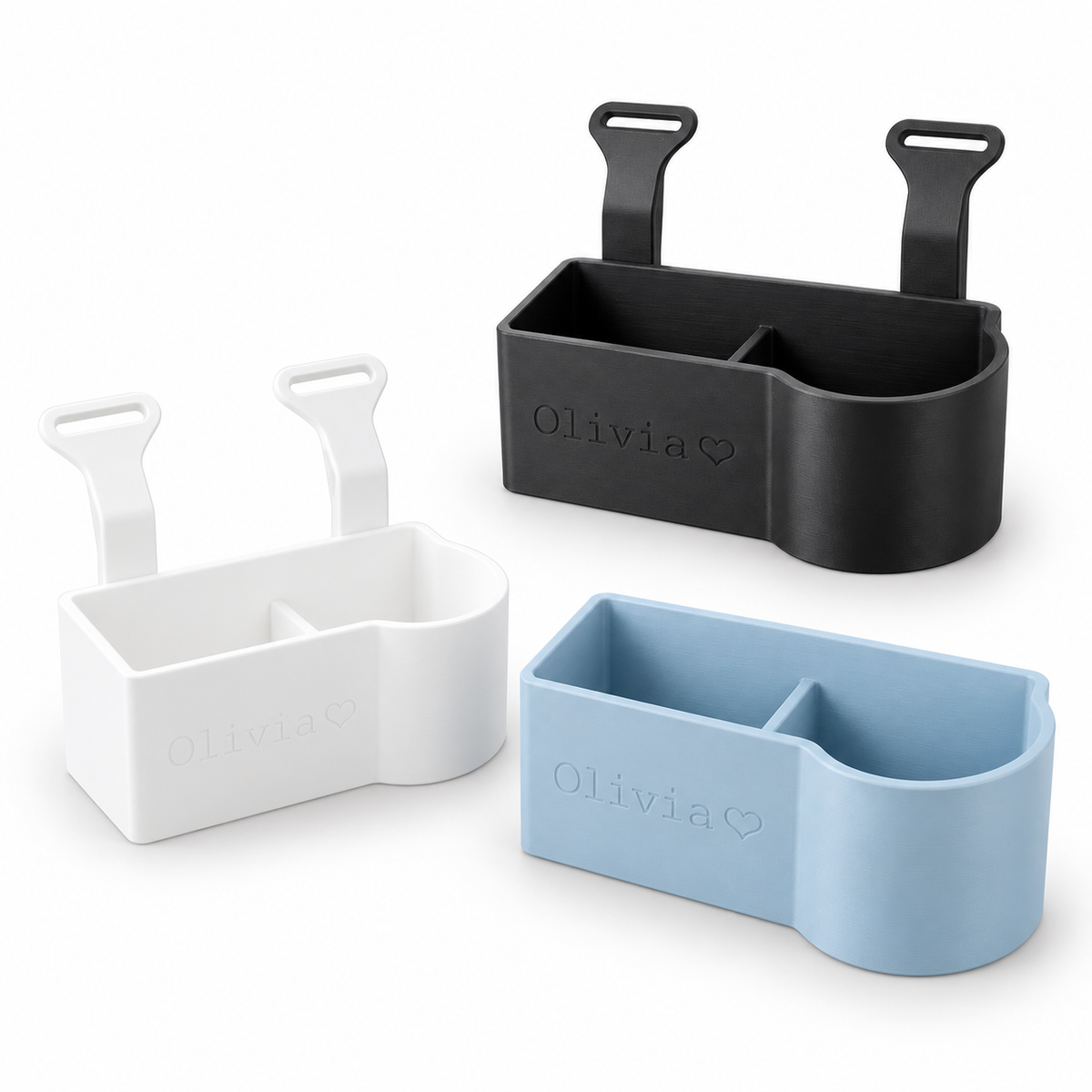 Car Headrest - Slide-Lock Backseat Storage Organizer 4