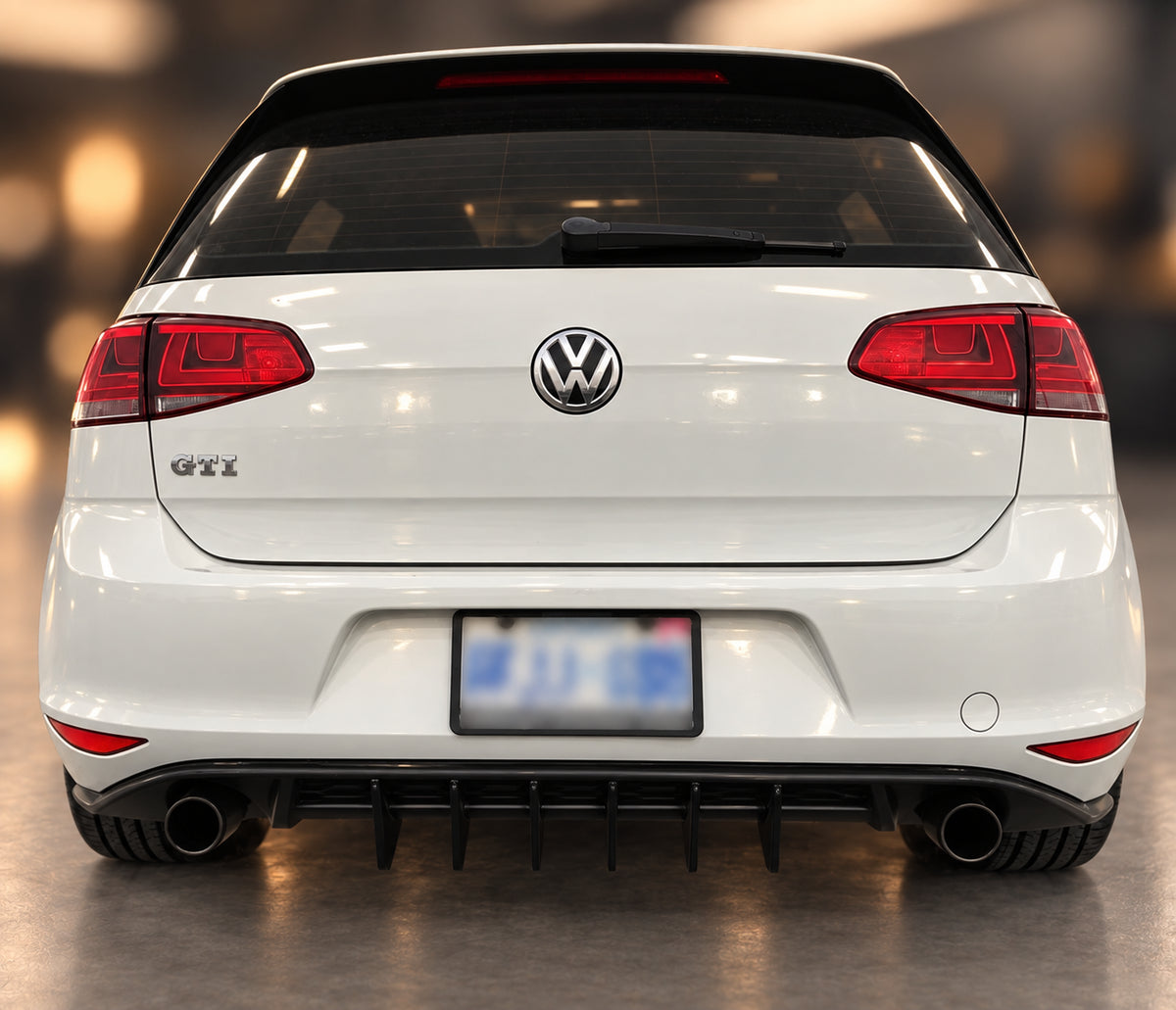 VW Golf MK7 GTI - Rear Diffuser Fins (Set of 6) 4