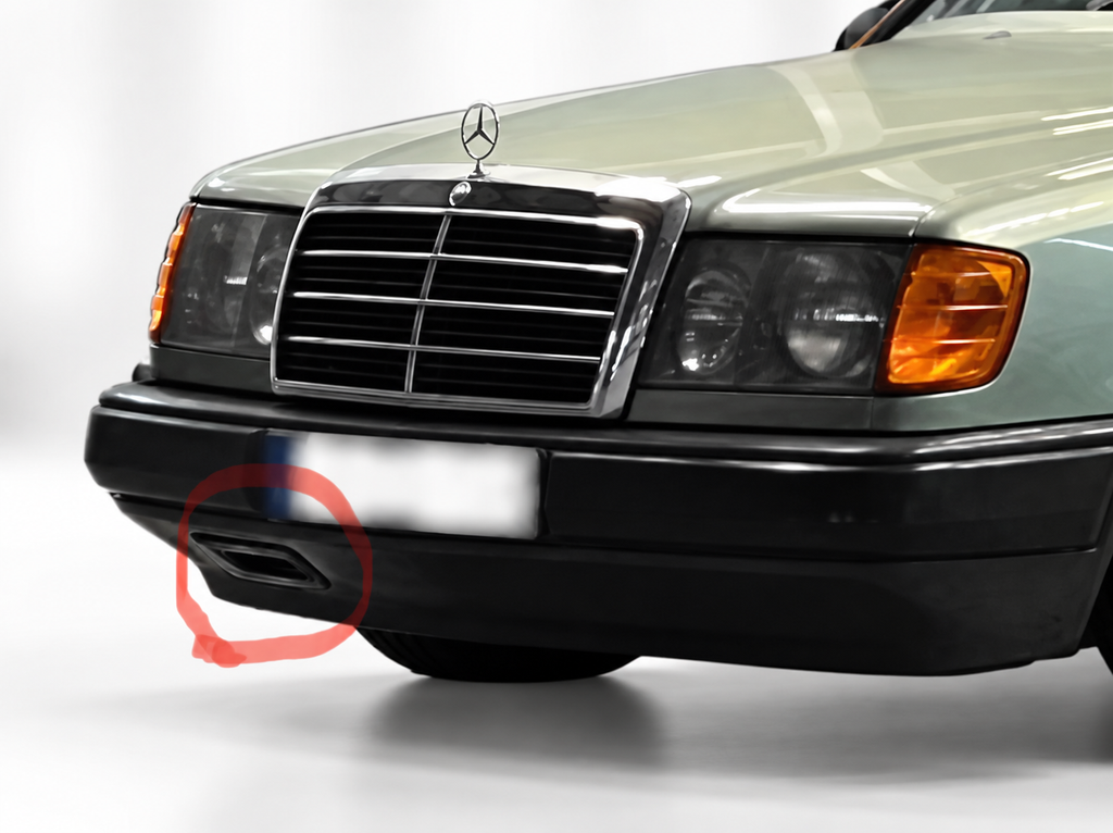 Tow-Cover Position Air Intake for Mercedes Benz W124 2