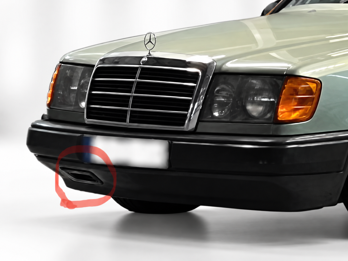 Tow-Cover Position Air Intake for Mercedes Benz W124 2