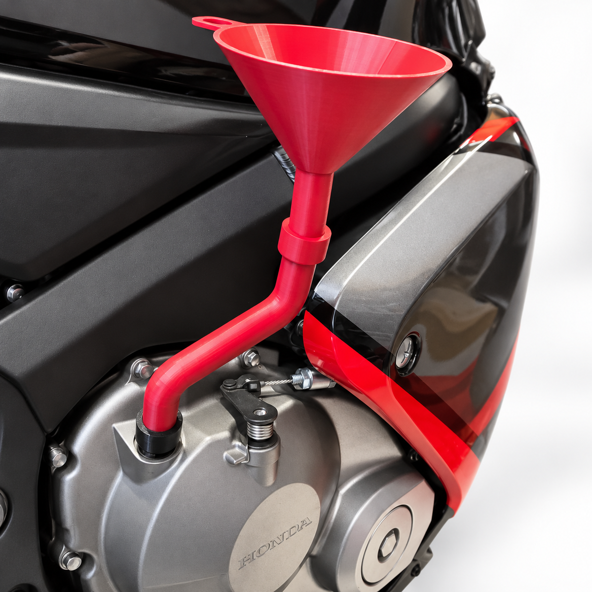 Motorcycle - Threaded Oil Filling Funnel and Adapter Kit 5