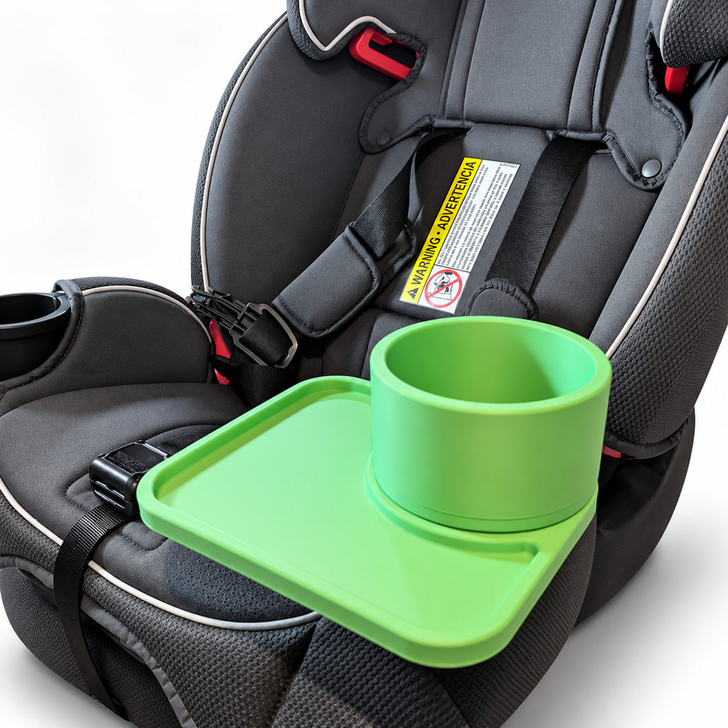 Car Seat Cup Holder - Rotating Snack Tray Insert 5