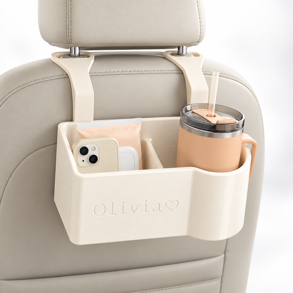 Car Headrest - Slide-Lock Backseat Storage Organizer 5