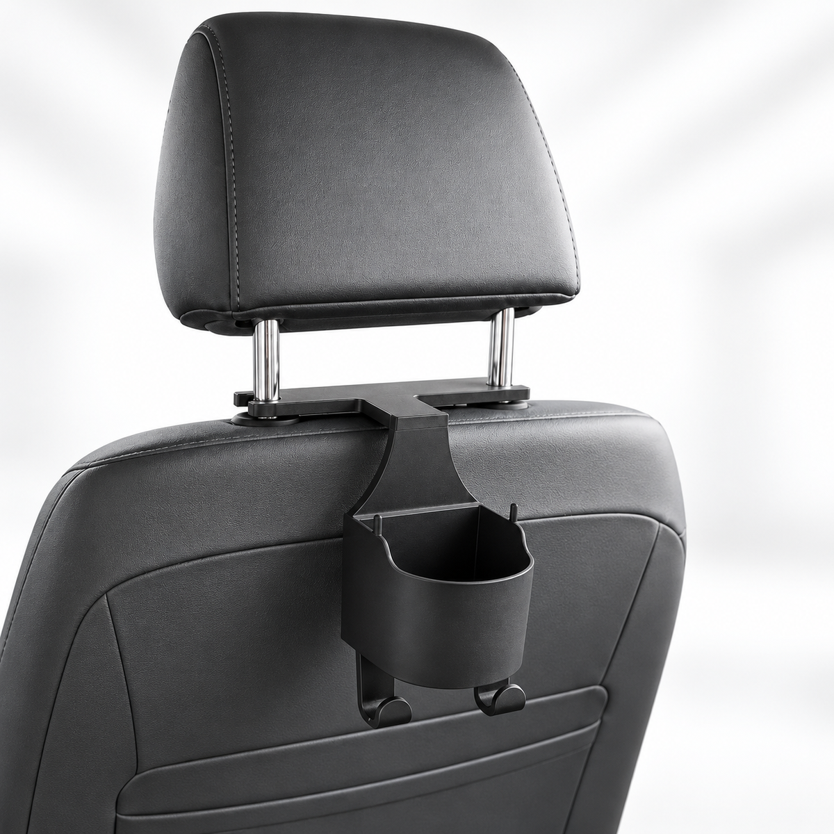 Car Headrest - Cup Holder with Phone and Bag Storage 5