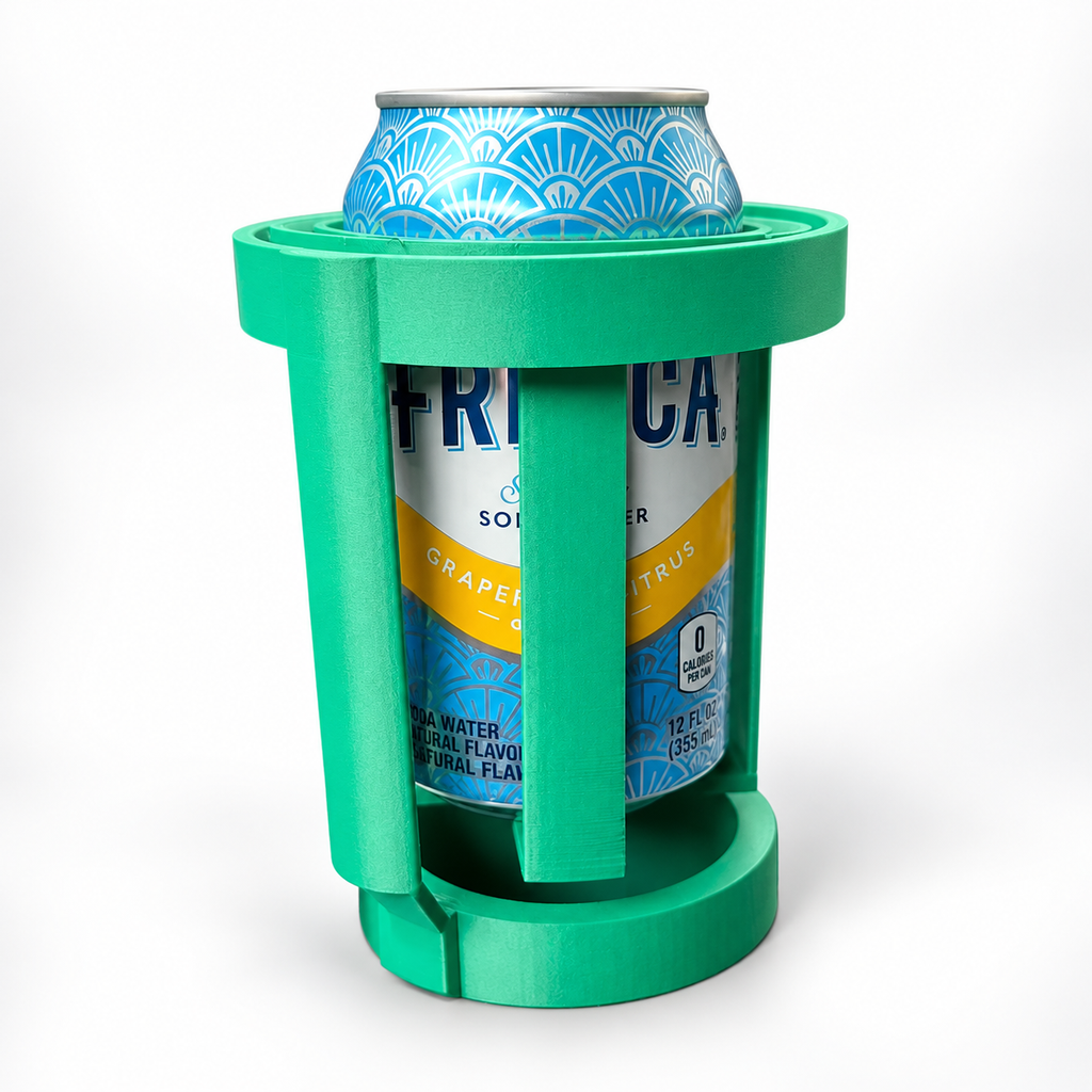 Car Cup Holder - Pivoting Gimbal Can Insert 5