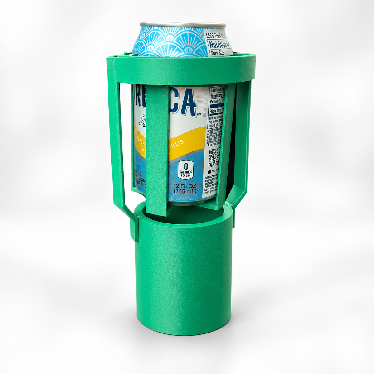Car Cup Holder - Pivoting Gimbal Can Insert 6