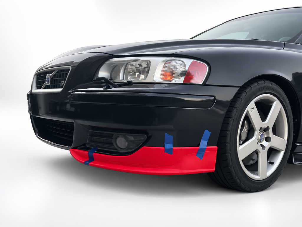 Front Bumper Winglets for Volvo S60R V70R - Sectioned Pair 2