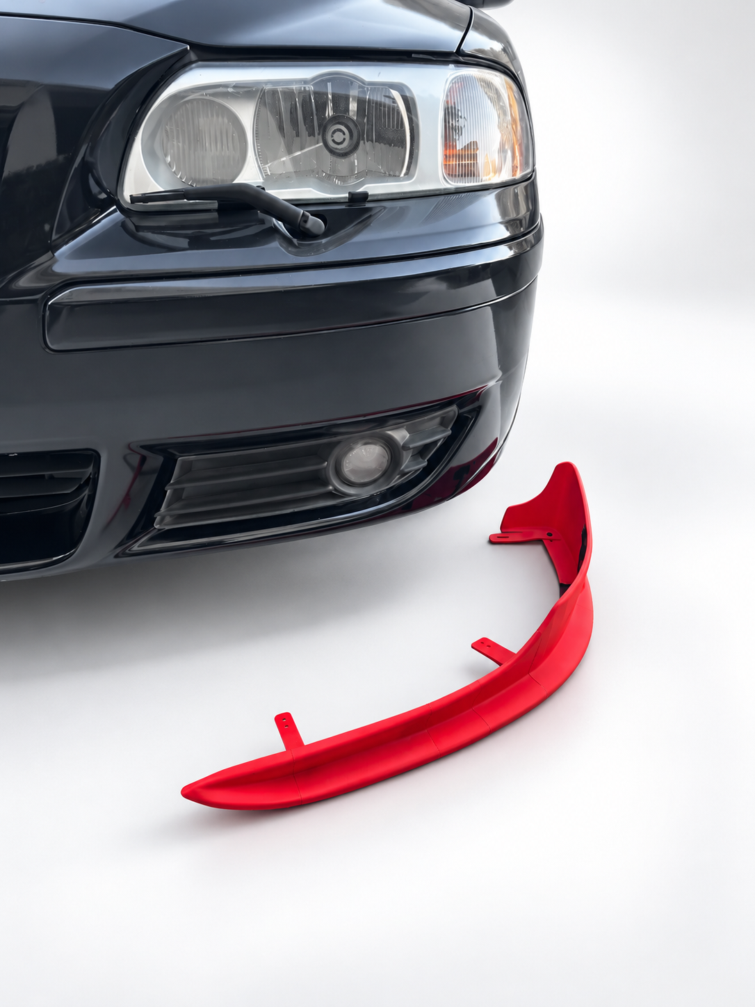 Front Bumper Winglets for Volvo S60R V70R - Sectioned Pair 3