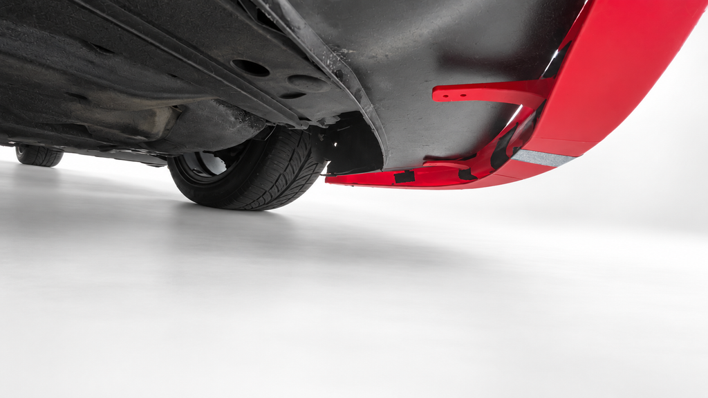 Front Bumper Winglets for Volvo S60R V70R - Sectioned Pair 6