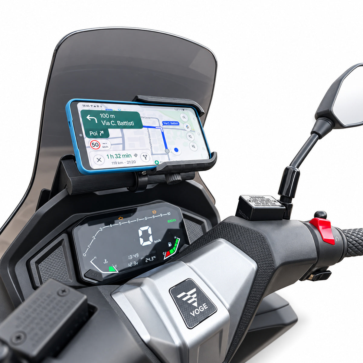 Voge SR1 - Phone Holder Mounting Bracket 12