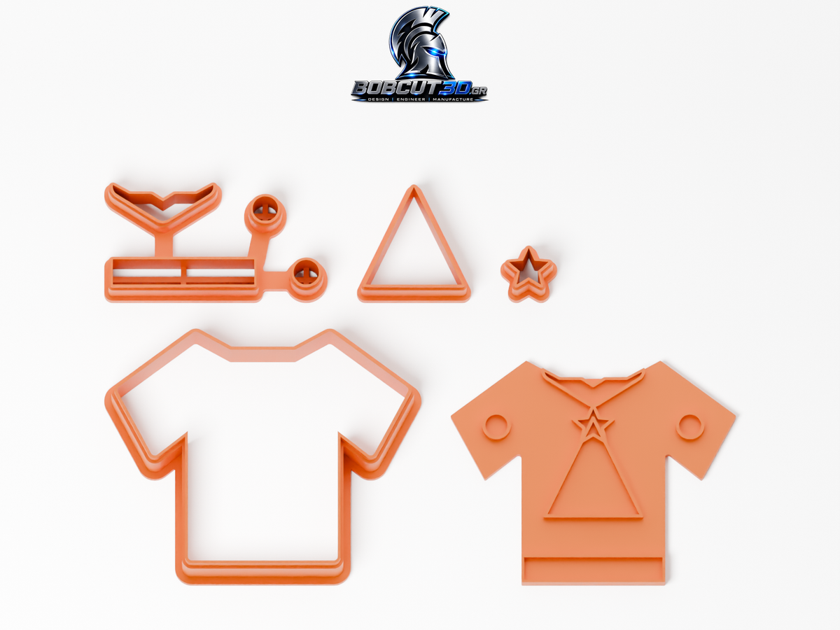 Cookie Cutter - Christmas Tree Sweater — πλήρες σετ κουπάτ, σφραγίδας και εργαλείων ανά χρώμα