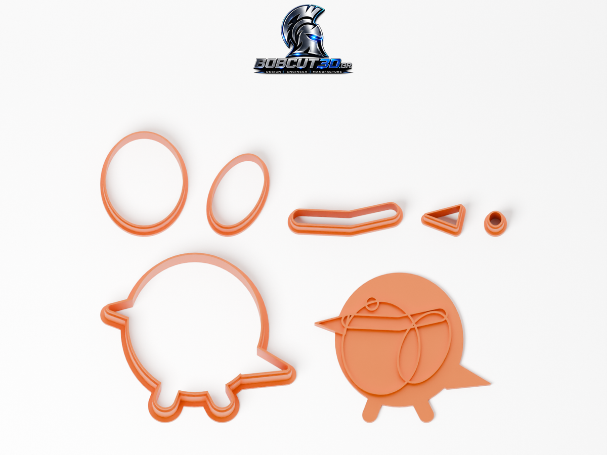 Cookie Cutter - Winter Robin — πλήρες σετ κουπάτ, σφραγίδας και εργαλείων ανά χρώμα