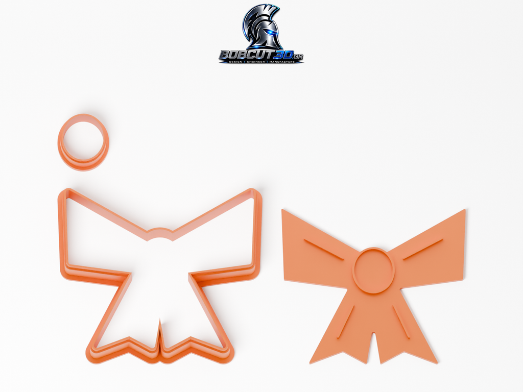 Cookie Cutter - Classic Christmas Bow — πλήρες σετ κουπάτ, σφραγίδας και εργαλείων ανά χρώμα