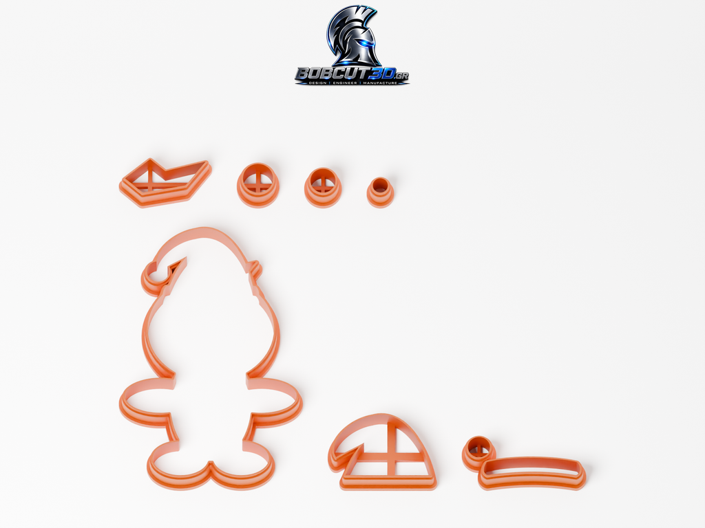 Cookie Cutter - Christmas Scrump — όλα τα εργαλεία κοπής του σετ, χωρίς στάμπες.