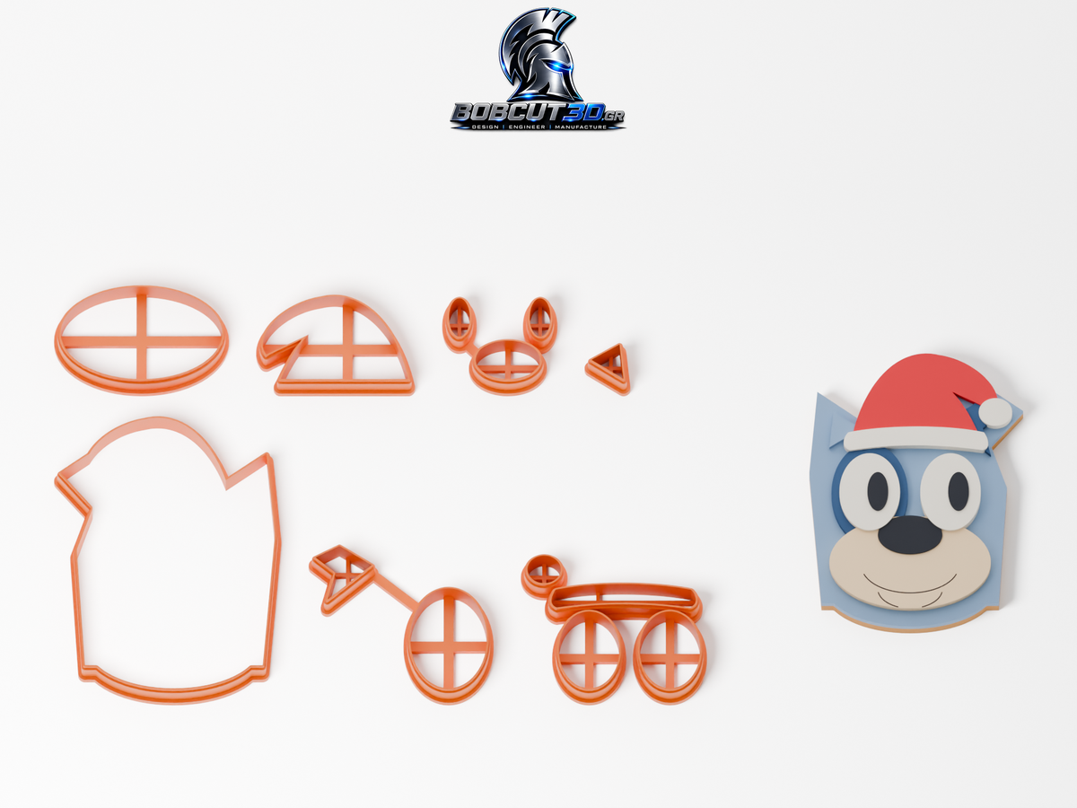 Cookie Cutter - Christmas Socks — πλήρες σετ κουπάτ και ενδεικτικό μπισκότο με ζαχαρόπαστα, 9,5 εκ.