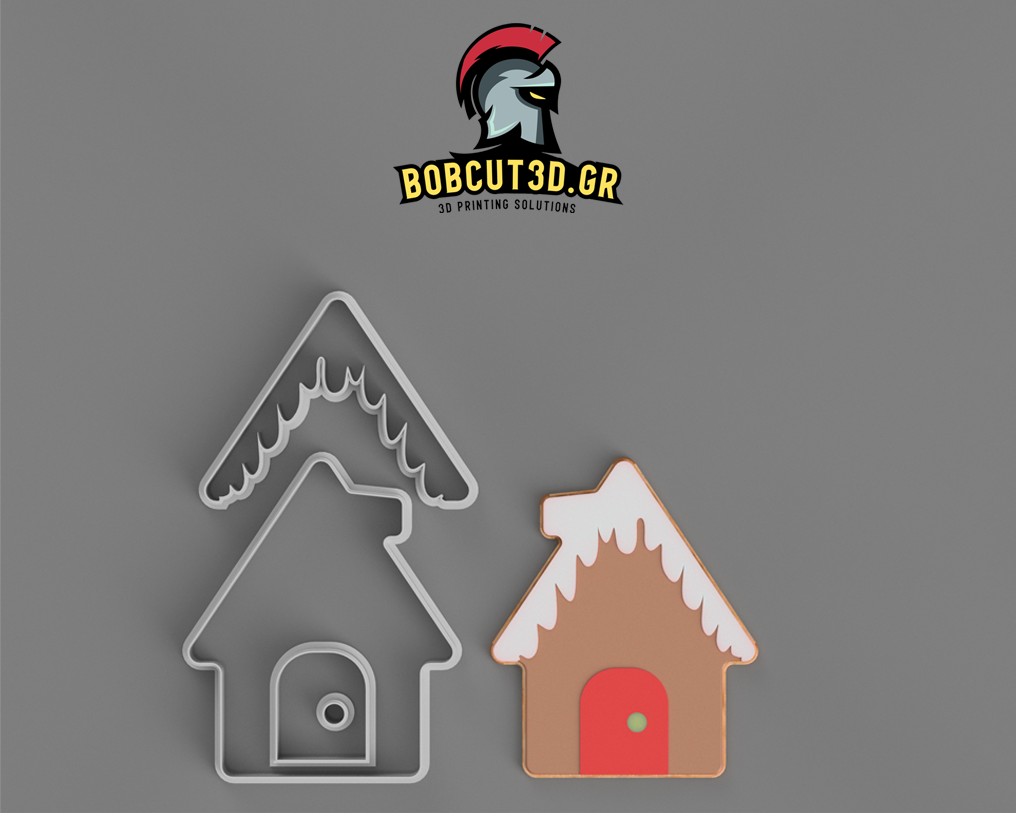 Cookie Cutter - House (Christmas)