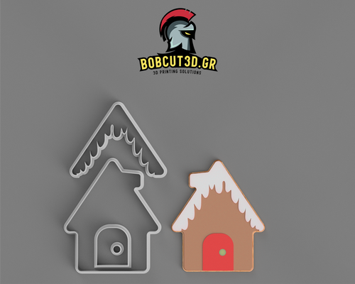 Cookie Cutter - House (Christmas)
