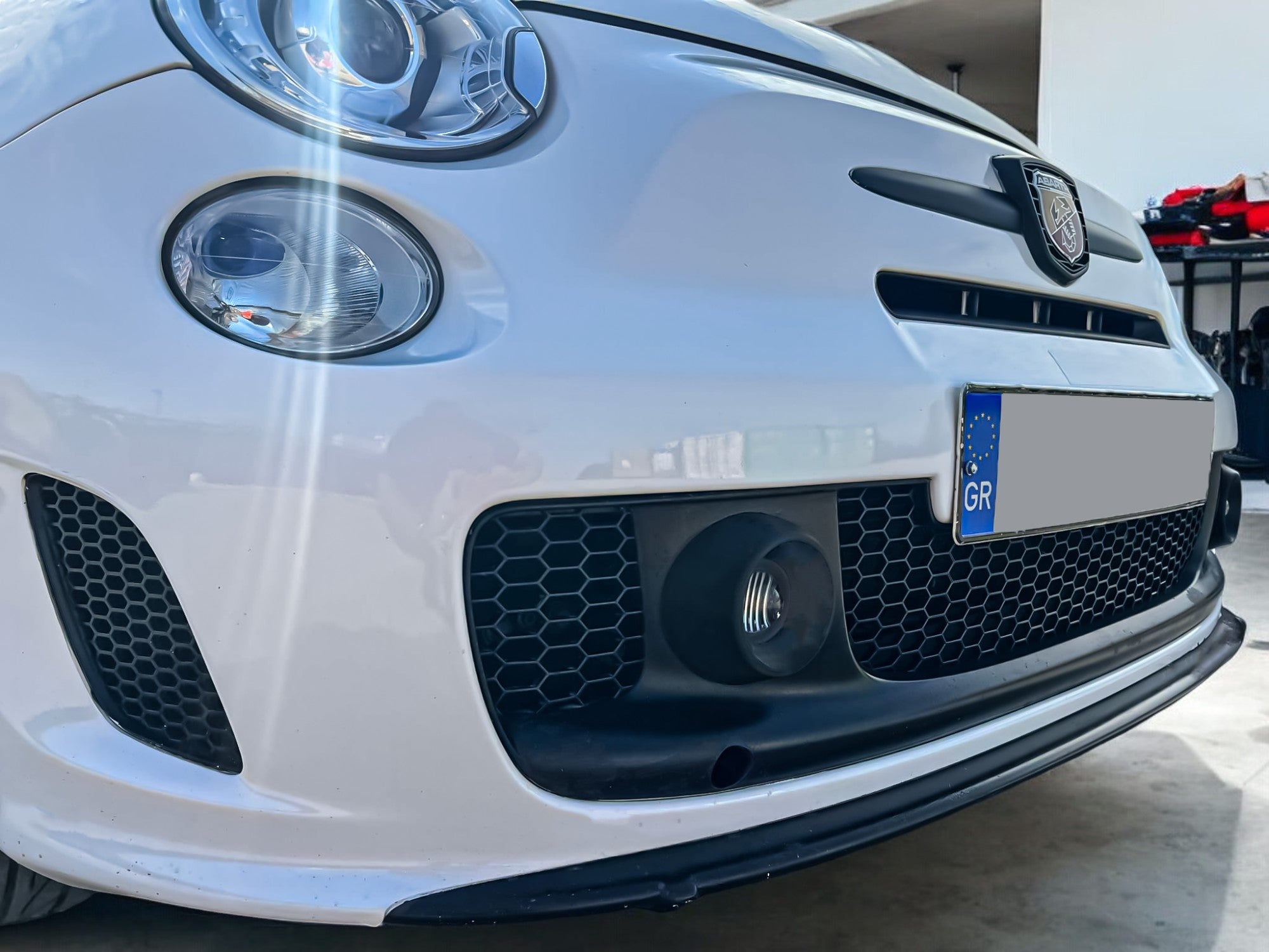 Front Fog Trims - Fiat 500 Abarth