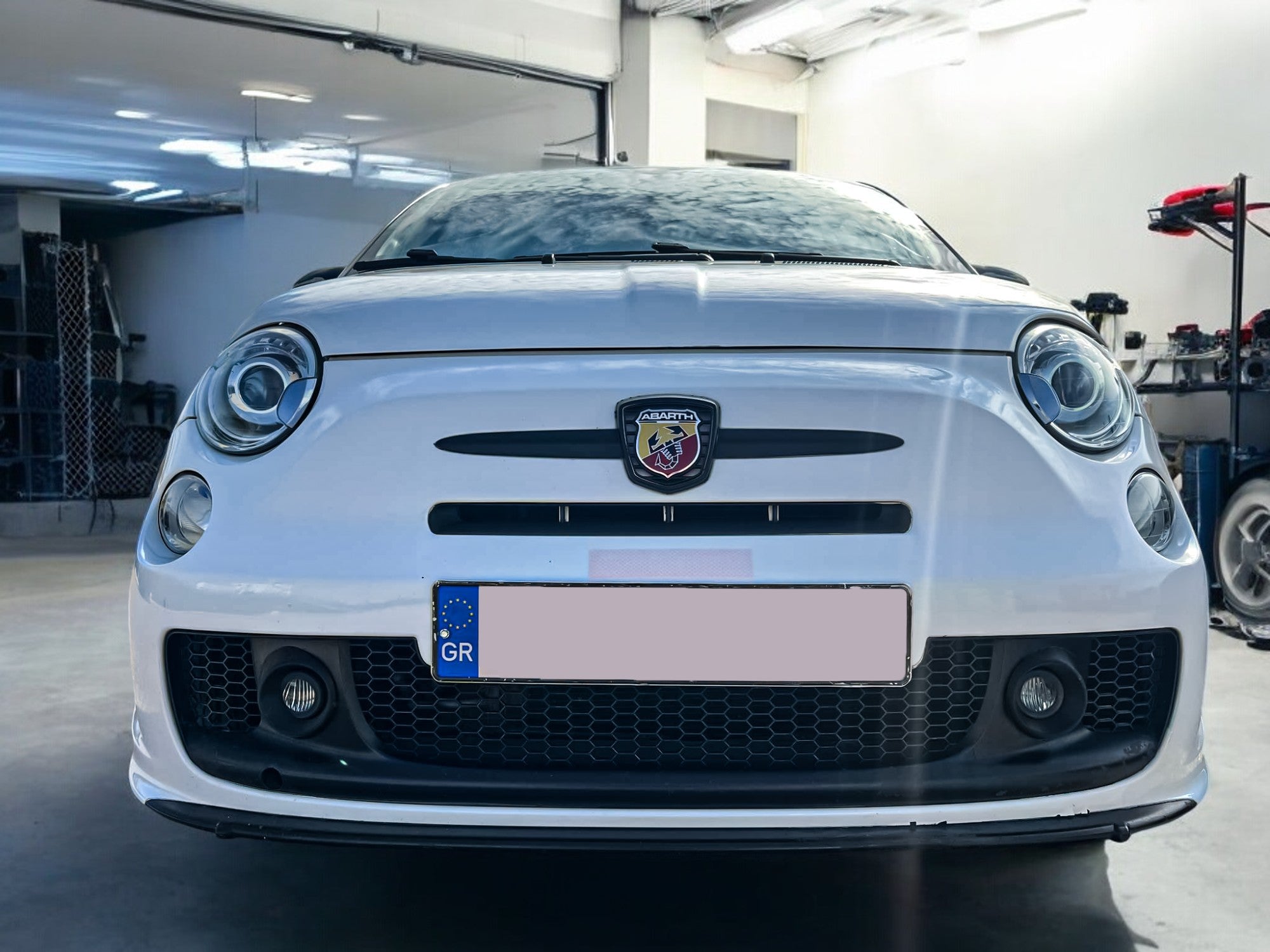 Front Fog Trims - Fiat 500 Abarth