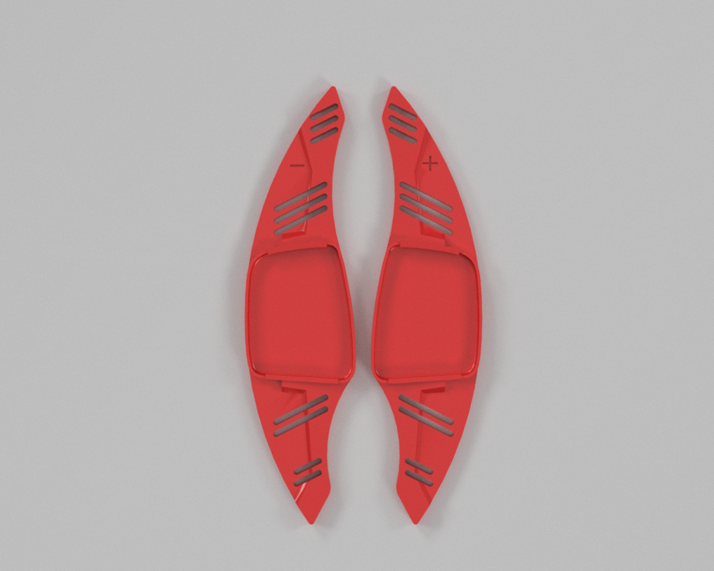 Shift Paddles - Audi A3, A4, A5, S3, S4, S5 (Black)