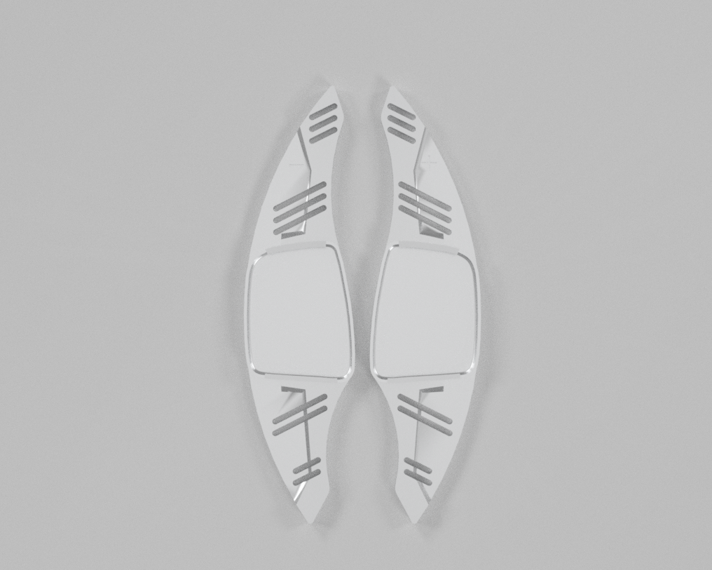 Shift Paddles - Audi A3, A4, A5, S3, S4, S5 (Black)