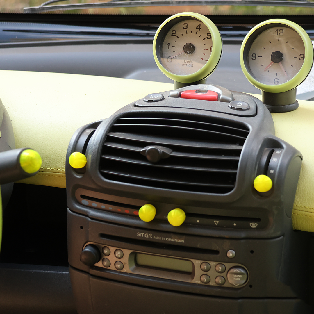 Smart ForTwo 450 - Air Conditioning Buttons
