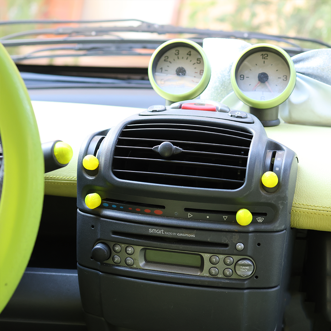 Smart ForTwo 450 - Air Conditioning Buttons