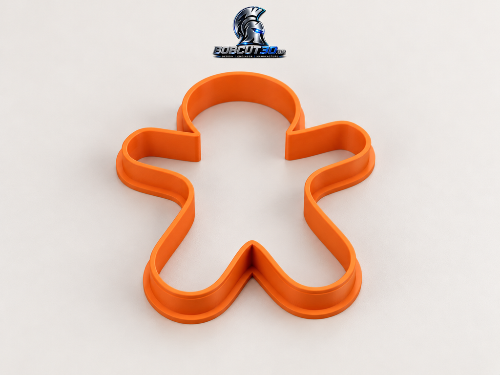 Cookie Cutter - Toy (Christmas) — πορτοκαλί κουπάτ, ψηφιακή απεικόνιση προϊόντος