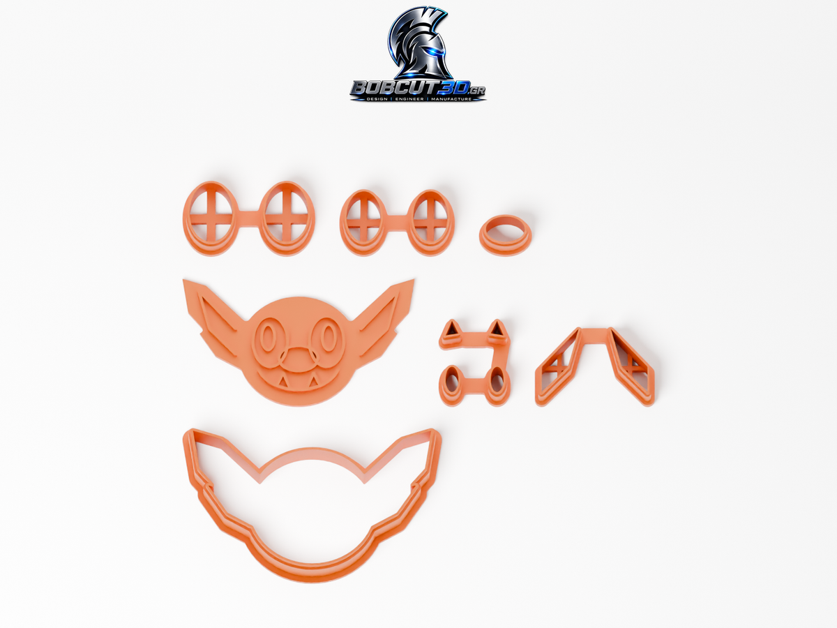 Cookie Cutter - Stitch: ολόκληρο το σετ κουπάτ και σφραγίδας