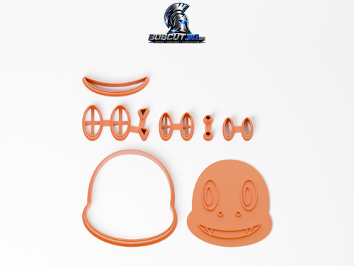 Cookie Cutter - Charmander: ολόκληρο το σετ κουπάτ και σφραγίδας