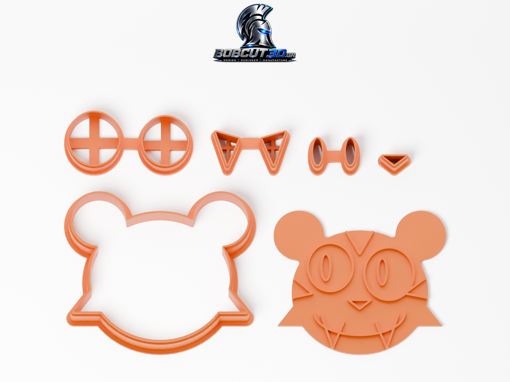 Cookie Cutter - Derpy: ολόκληρο το σετ κουπάτ και σφραγίδας